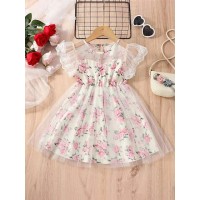 BAESD Floral Fit & Flare Dress