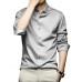 Men's  Full Sleeve Poly Satin Silk Shirt